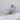 Gerippter Hundepullover Grau