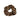 Scrunchie "Leo" Black
