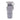 Travel bottle classic for dogs 650ml grey