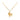 Halskette mit Labrador Golden Retriever Anhänger, 925 Silber vergoldet