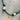 EM ceramic tick strap made of leather green