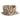 DAS ORIGINAL Kuschelschlafsack Teddy LEO Sand / Braun