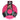 Dog Comets UFO Flyer Frisbee Pink